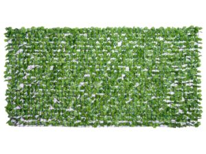 Outsunny Künstliche Hecke Sichtschutzhecke Terrasse Wanddekoration Wanddekoration Hellgrün 300 x 150 cm | Aosom